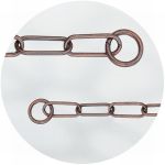Herm Sprenger Antique Copper Plated 3.0mm Fur Saver Long Link Dog Collars